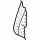 Volkswagen 3C0-885-775-A Seat Back Pad Volkswagen 3C0-885-775-A Seat Back Pad