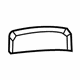 Volkswagen 5C5-805-983-A Hole Cover Volkswagen 5C5-805-983-A Hole Cover