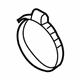 Volkswagen N-024-526-4 Intake Hose Clamp Volkswagen N-024-526-4 Intake Hose Clamp