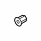 Volkswagen WHT-002-535 Radiator Support Nut Volkswagen WHT-002-535 Radiator Support Nut