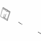 Volkswagen 1K5-885-502-M-1BS Seat Back Frame Volkswagen 1K5-885-502-M-1BS Seat Back Frame