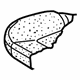 Volkswagen 1K5-885-375-G Seat Cushion Pad Volkswagen 1K5-885-375-G Seat Cushion Pad