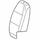 Volkswagen 1K5-881-775-AK Seat Back Pad Volkswagen 1K5-881-775-AK Seat Back Pad