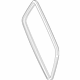 Volkswagen 1E0-845-521 Window Frame Seal Volkswagen 1E0-845-521 Window Frame Seal