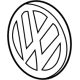 Volkswagen 2K5-853-600-DPJ Emblem Volkswagen 2K5-853-600-DPJ Emblem