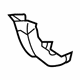 Volkswagen 1J0-804-140-A Support Plate Volkswagen 1J0-804-140-A Support Plate