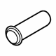 Volkswagen 561-253-301-A Connector Pipe Volkswagen 561-253-301-A Connector Pipe