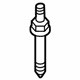 Volkswagen N-910-296-02 Motor Mount Bolt Volkswagen N-910-296-02 Motor Mount Bolt