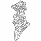 Volkswagen 07K-903-141-C Alternator Bracket Volkswagen 07K-903-141-C Alternator Bracket