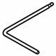 Volkswagen 5C3-825-381-A Crank Handle Volkswagen 5C3-825-381-A Crank Handle