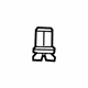 Volkswagen 7B0-863-420 Storage Compart Catch Volkswagen 7B0-863-420 Storage Compart Catch