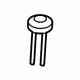 Volkswagen 5C6-886-920-31X Headrest Guide Volkswagen 5C6-886-920-31X Headrest Guide