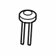 Volkswagen 5C6-886-920-B-31X Headrest Guide Volkswagen 5C6-886-920-B-31X Headrest Guide