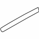 Volkswagen 5K3-867-439-A-EL5 Trim Molding Volkswagen 5K3-867-439-A-EL5 Trim Molding