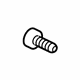 Volkswagen N-989-271-01 Buckle Bolt Volkswagen N-989-271-01 Buckle Bolt