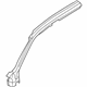 Volkswagen 3CN-809-427 Outer Windshield Pillar Volkswagen 3CN-809-427 Outer Windshield Pillar