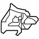 Volkswagen 5C6-864-635-A Sound Absorber Volkswagen 5C6-864-635-A Sound Absorber