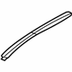 Volkswagen 5N0-857-463-B-81U Defroster Grille Volkswagen 5N0-857-463-B-81U Defroster Grille