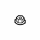 Volkswagen N-023-002-13 Spoiler End Lock Nut Volkswagen N-023-002-13 Spoiler End Lock Nut