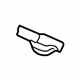 Volkswagen 3C0-804-055 Rear Retainer Volkswagen 3C0-804-055 Rear Retainer