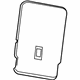 Volkswagen 3CN-885-753-B-JB1 Rear Panel Trim Volkswagen 3CN-885-753-B-JB1 Rear Panel Trim