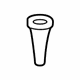 Volkswagen 1J0-713-169-A Shift Knob Sleeve Volkswagen 1J0-713-169-A Shift Knob Sleeve