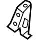 Volkswagen 3CN-805-327 Plenum Panel Support Volkswagen 3CN-805-327 Plenum Panel Support
