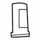 Volkswagen 7B0-201-803-A Vapor Canister Seal Volkswagen 7B0-201-803-A Vapor Canister Seal