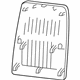 Volkswagen 7B0-883-815-HL5 Seat Back Panel Volkswagen 7B0-883-815-HL5 Seat Back Panel