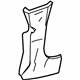 Volkswagen 1C0-809-205-A Pillar Reinforcement Volkswagen 1C0-809-205-A Pillar Reinforcement