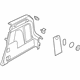 Volkswagen 5N0-867-427-AF-YBH Side Trim Volkswagen 5N0-867-427-AF-YBH Side Trim