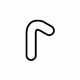 Volkswagen 06F-145-718-R Upper Hose Volkswagen 06F-145-718-R Upper Hose