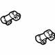 Volkswagen 191-253-141-E Muffler Clamp Volkswagen 191-253-141-E Muffler Clamp