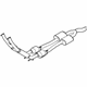 Volkswagen 1K0-254-507-DX Front Pipe Volkswagen 1K0-254-507-DX Front Pipe
