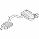 Volkswagen 1K6-253-181-JQ Muffler Volkswagen 1K6-253-181-JQ Muffler