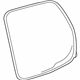 Volkswagen 7L6-827-705-K Weatherstrip Volkswagen 7L6-827-705-K Weatherstrip