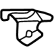 Volkswagen 1EA-809-321-A Front Extension Mount Bracket Volkswagen 1EA-809-321-A Front Extension Mount Bracket