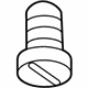 Volkswagen 7B0-857-113-A Lock Cylinder Volkswagen 7B0-857-113-A Lock Cylinder
