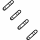 Volkswagen N-044-514-6 Exhaust Manifold Stud Volkswagen N-044-514-6 Exhaust Manifold Stud