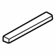 Volkswagen 191-819-069 Heater Core Seal Volkswagen 191-819-069 Heater Core Seal
