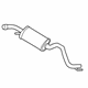 Volkswagen JZW-253-409-E Muffler Volkswagen JZW-253-409-E Muffler