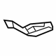 Volkswagen 5C6-807-441-C-9B9 Tow Eye Cap