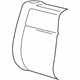 Volkswagen 701-881-806-G-EEN Seat Back Cover Volkswagen 701-881-806-G-EEN Seat Back Cover
