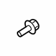 Volkswagen WHT-004-326 Splash Shield Screw Volkswagen WHT-004-326 Splash Shield Screw