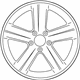 Volkswagen 561-601-025-Q-8Z8 Wheel, Alloy
