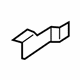 Volkswagen 5C6-807-393-E Corner Support Volkswagen 5C6-807-393-E Corner Support