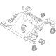 Volkswagen 1N3-505-235-T Sub Frame Volkswagen 1N3-505-235-T Sub Frame