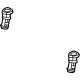 Volkswagen 8Y0-886-920-4PK Headrest Guide Volkswagen 8Y0-886-920-4PK Headrest Guide