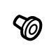 Volkswagen 3C0-885-166 Seat Back Frame Bushing Volkswagen 3C0-885-166 Seat Back Frame Bushing