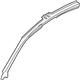 Volkswagen 5C6-809-437 Windshield Pillar Reinforcement Volkswagen 5C6-809-437 Windshield Pillar Reinforcement